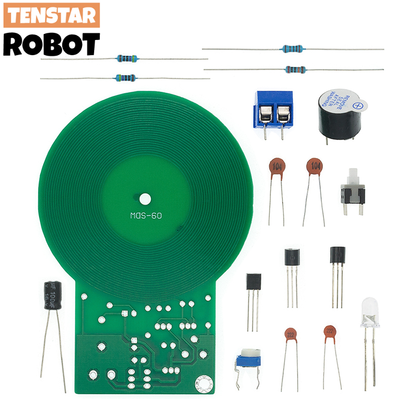 Diy Robot Electronics Kit - JS-60 DIY Metal Dedektörü Kiti DIY