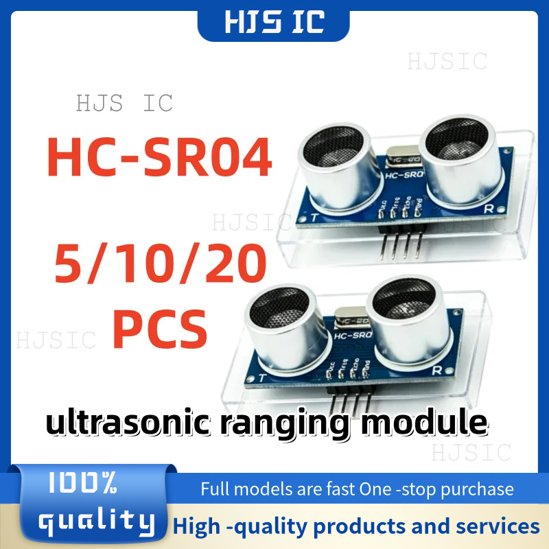 Ultrasonic Sensor Hc - 5-10-20 Adet Yepyeni Orijinal HC-SR04 HCSR04