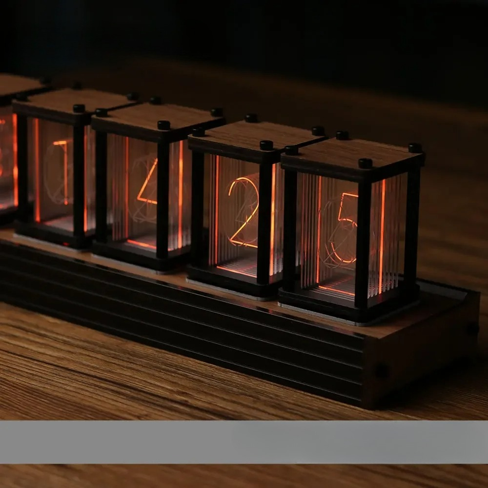 Diy Electronics Desk - RGB Nixie Tüp Saat DIY Masa
