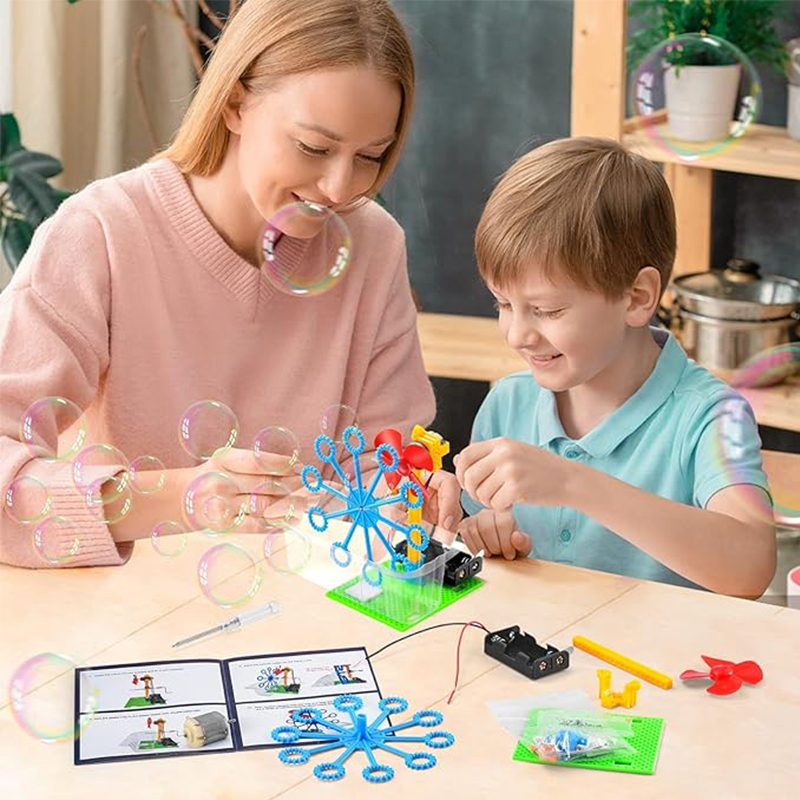Diy Robot Electronics Kit - 6 takım robotik kiti bilim deneyleri