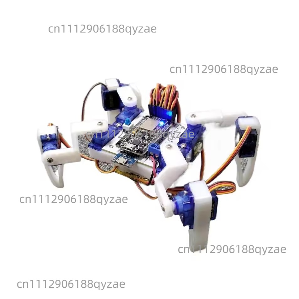 Diy Innovative Electronics - Dört Ayaklı Örümcek, Biyonik Robot, Programlama