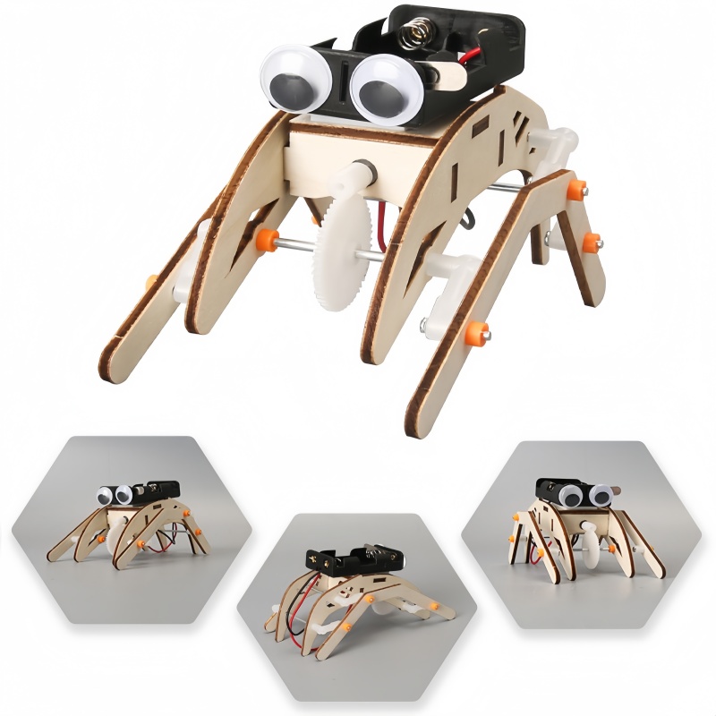 Diy Robot Electronics Kit - Kendin Yap El Yapımı Yürüyen Örümcek