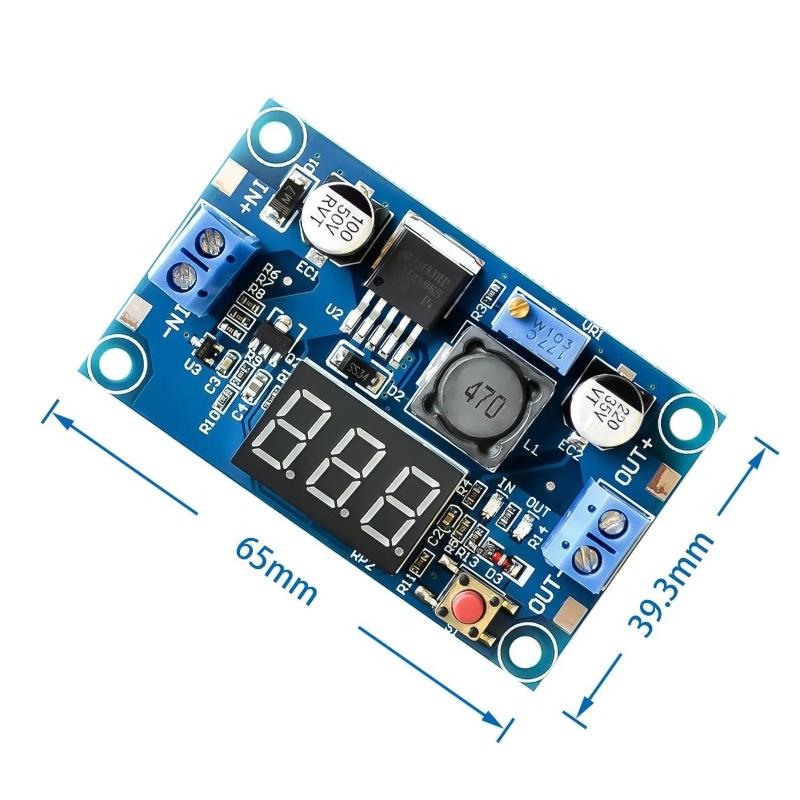Diy In Electronics - LM2596 Ekranlı Güç Kaynağı Modülü 3A
