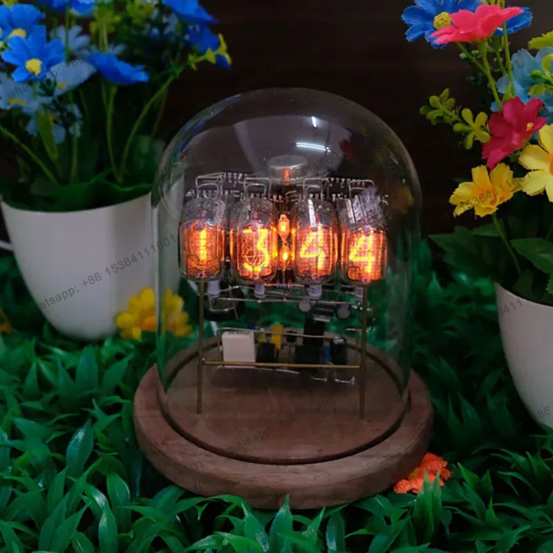 Diy Electronics Desk - IN12 Nixie Saat Glow Tüpü Eski