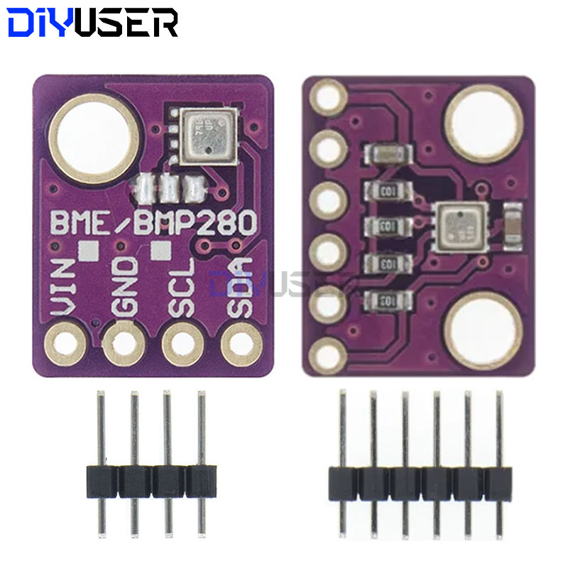 Bme280 Humidity Sensor - DIYUSER BME280 3.3V 5V Dijital Sensör