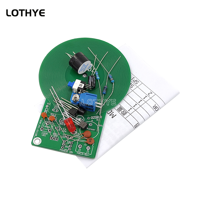 Diy Electronics Circuits - DC 3 V-5 V Metal Dedektörü
