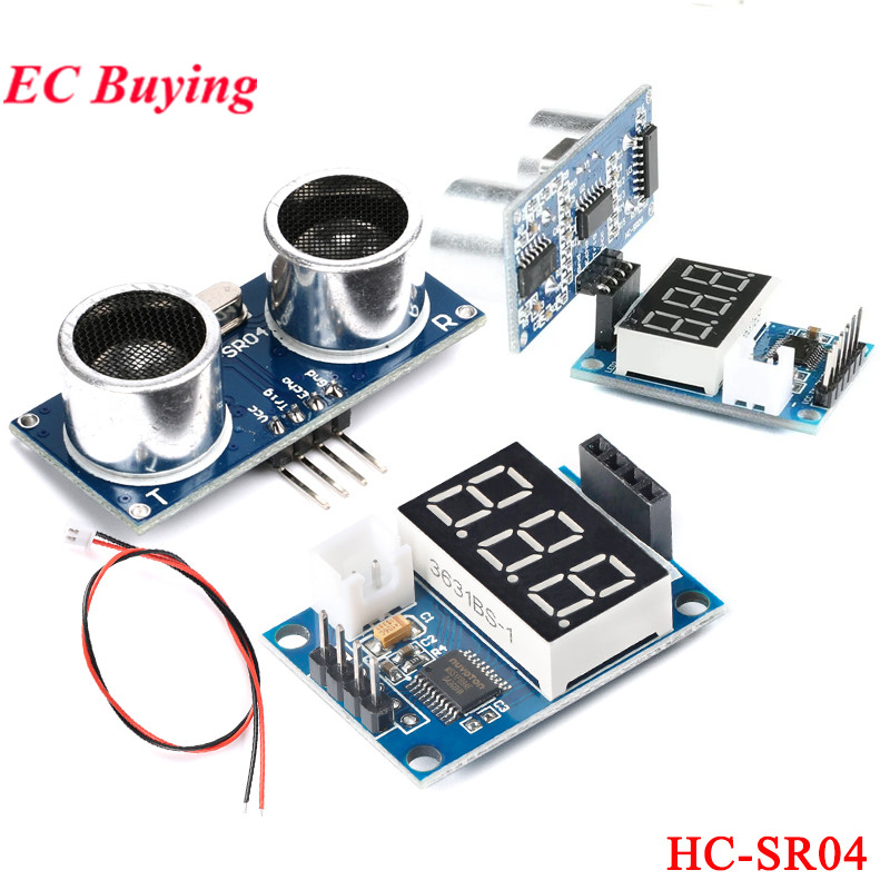 Ultrasonic Sensor Hc - HC-SR04 Ultrasonik Mesafe Ölçme Dönüştürücü Sensör