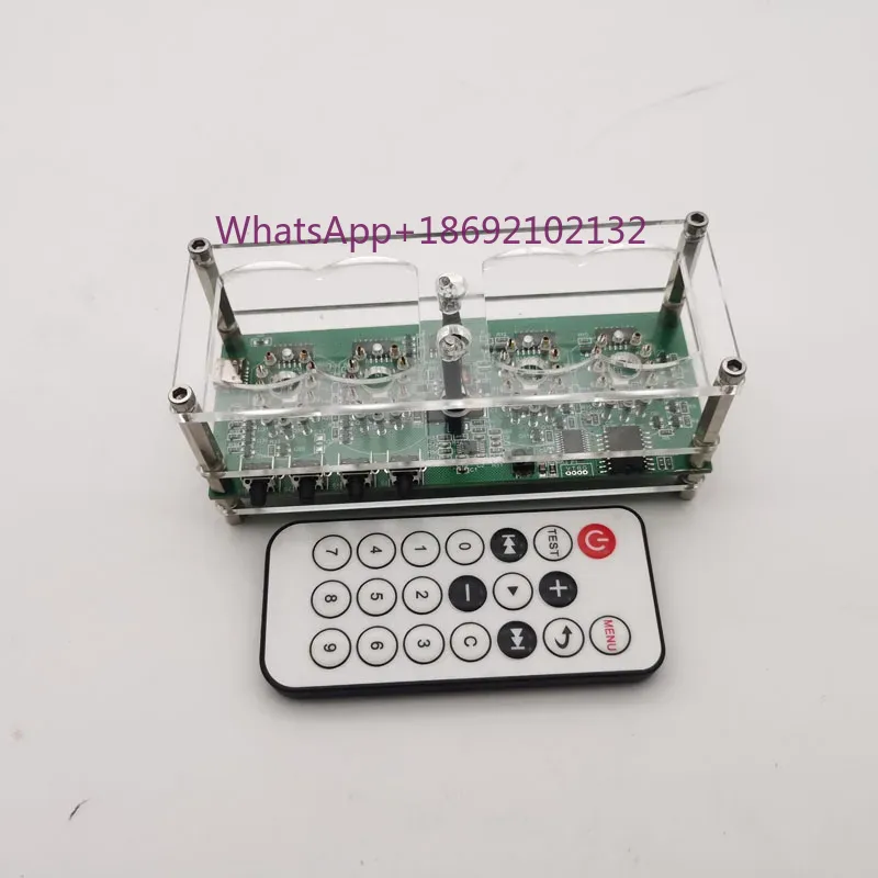 Diy Electronics Desk - In12 Glow Clock DIY Eski Sovyetler
