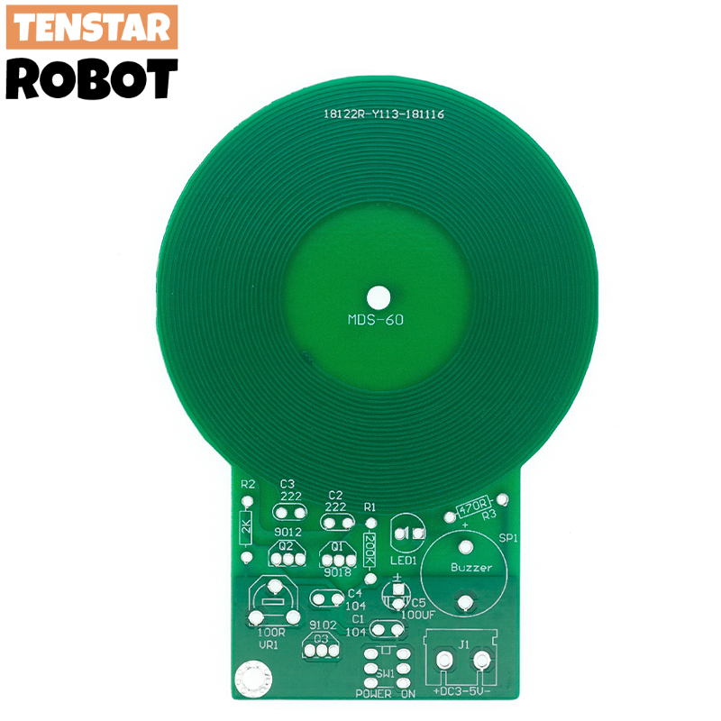 JS-60 DIY Metal Dedektörü Kiti - Diy Robot Electronics Kit incelemesi ve fiyatı