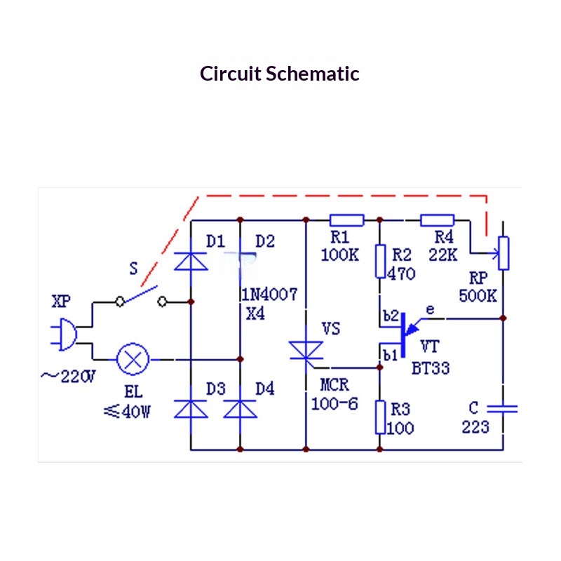 Transistör BT33 masa lambası k - Diy Electronics Desk incelemesi ve fiyatı