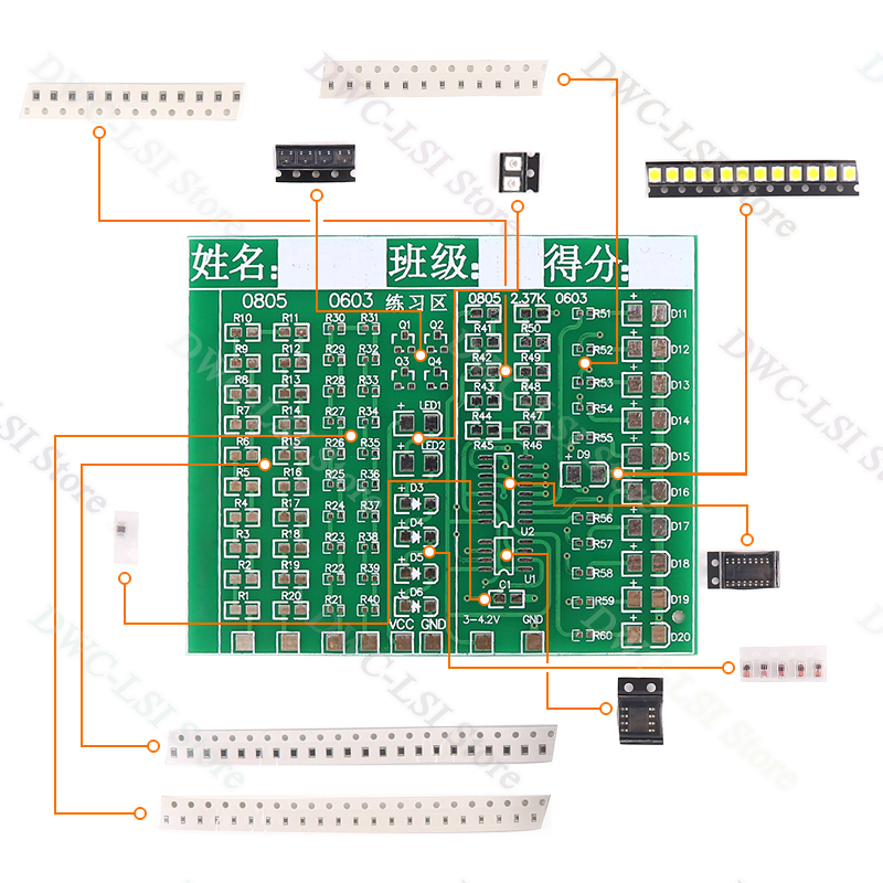 Sınıf Kiti Yama Bileşenleri Ka - Diy Home Electronics Projects incelemesi ve fiyatı