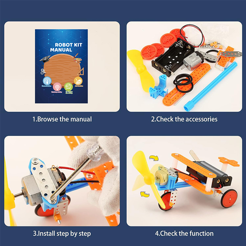 6 takım robotik kiti bilim den - Diy Robot Electronics Kit incelemesi ve fiyatı
