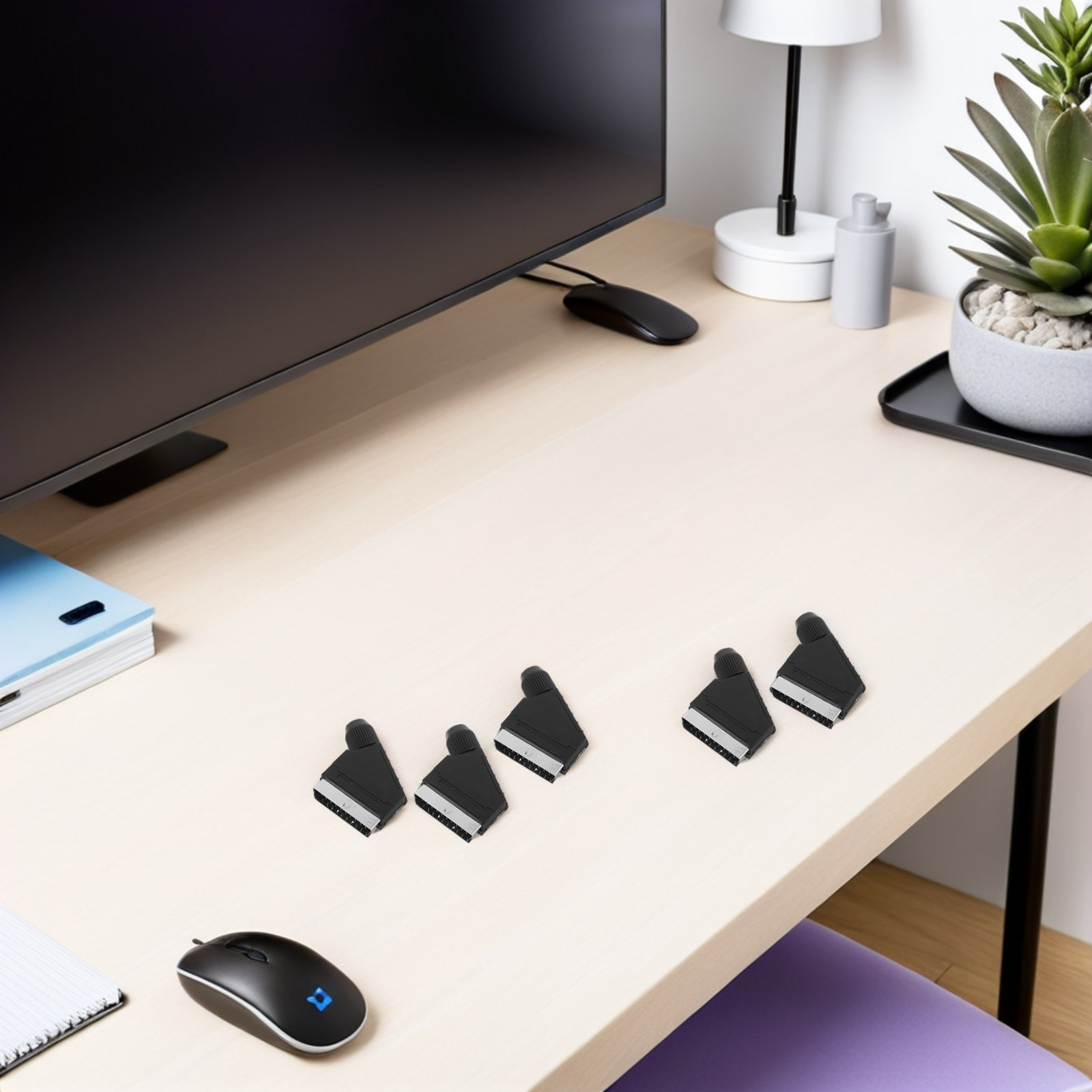 5 Adet 21 Pin Erkek Konnektör, - Diy Electronics Videos incelemesi ve fiyatı