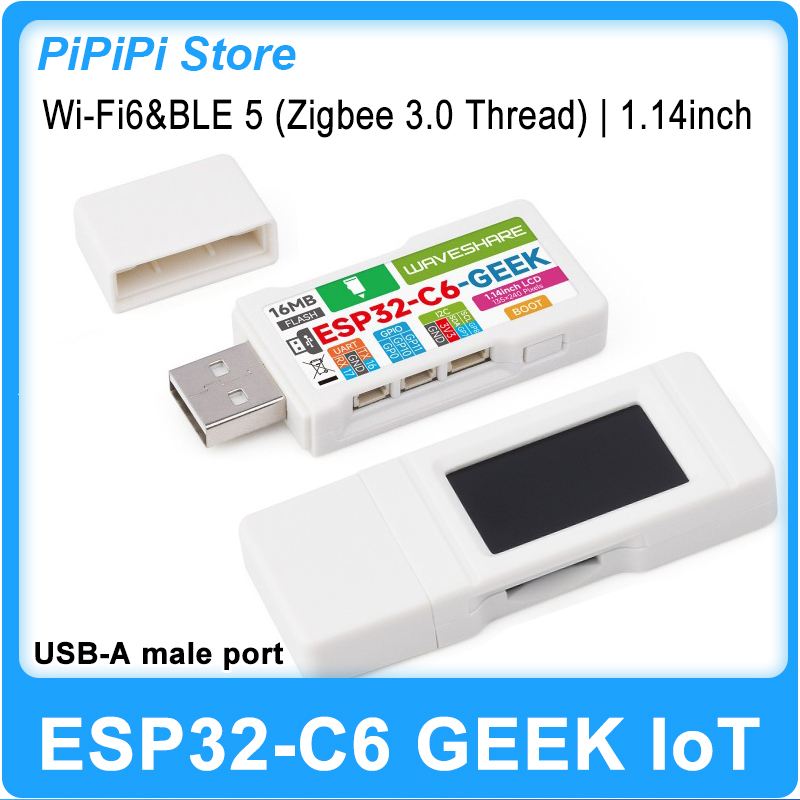 ESP32-C6 GEEK Geliştirme Kartı - Diy In Electronics incelemesi ve fiyatı