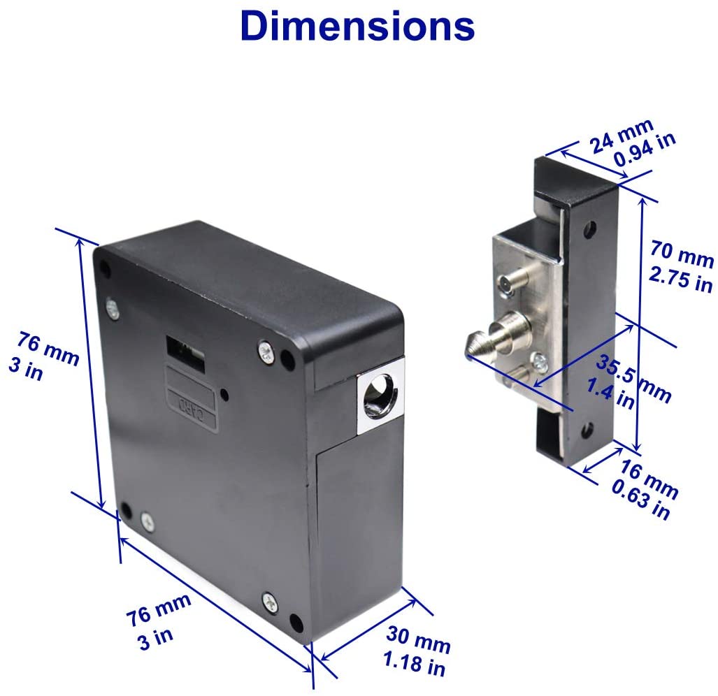 RFID elektronik dolap kilidi i - Diy Electronics Cabinet incelemesi ve fiyatı