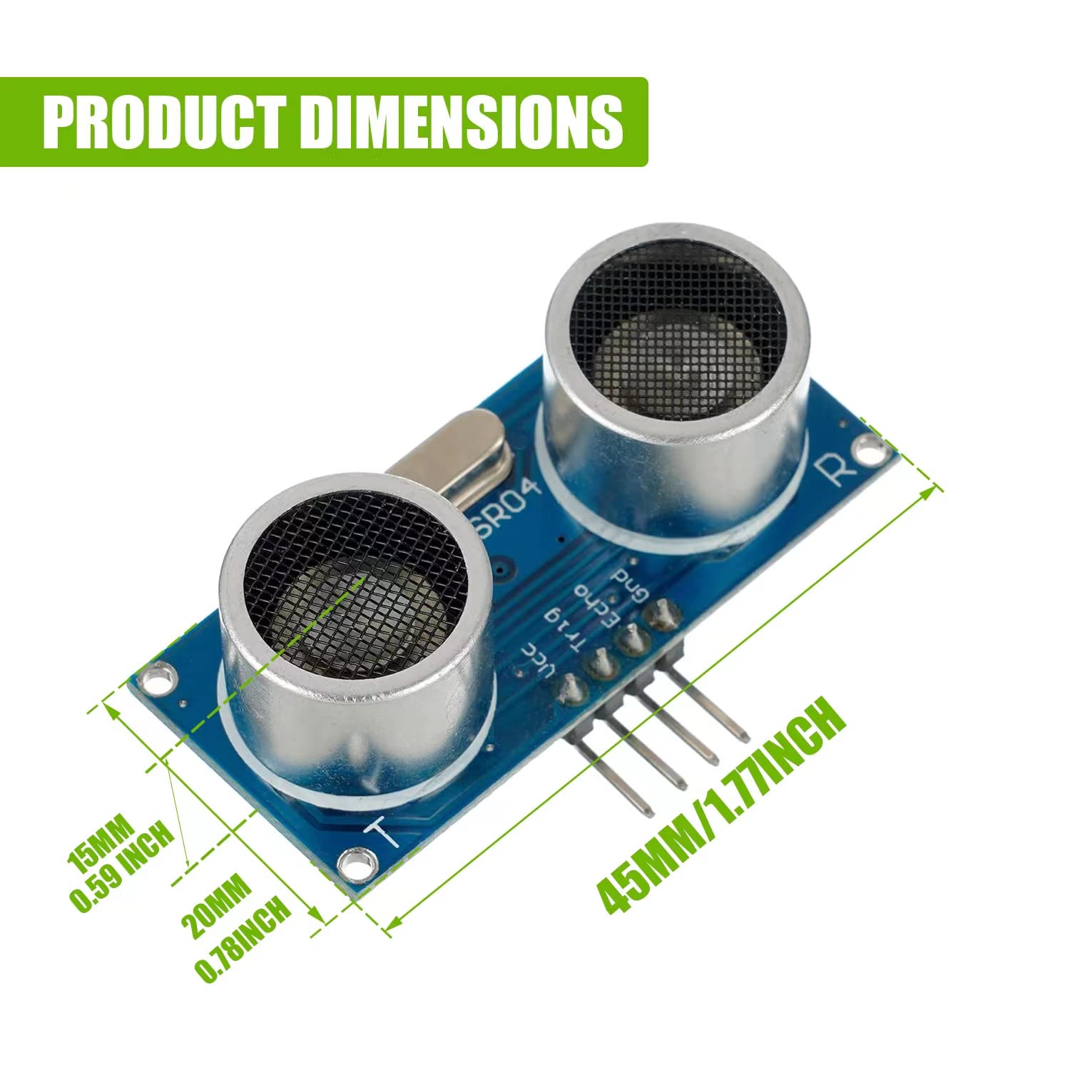 10 adet HC-SR04 Ultrasonik Sen - Ultrasonic Sensor Hc incelemesi ve fiyatı