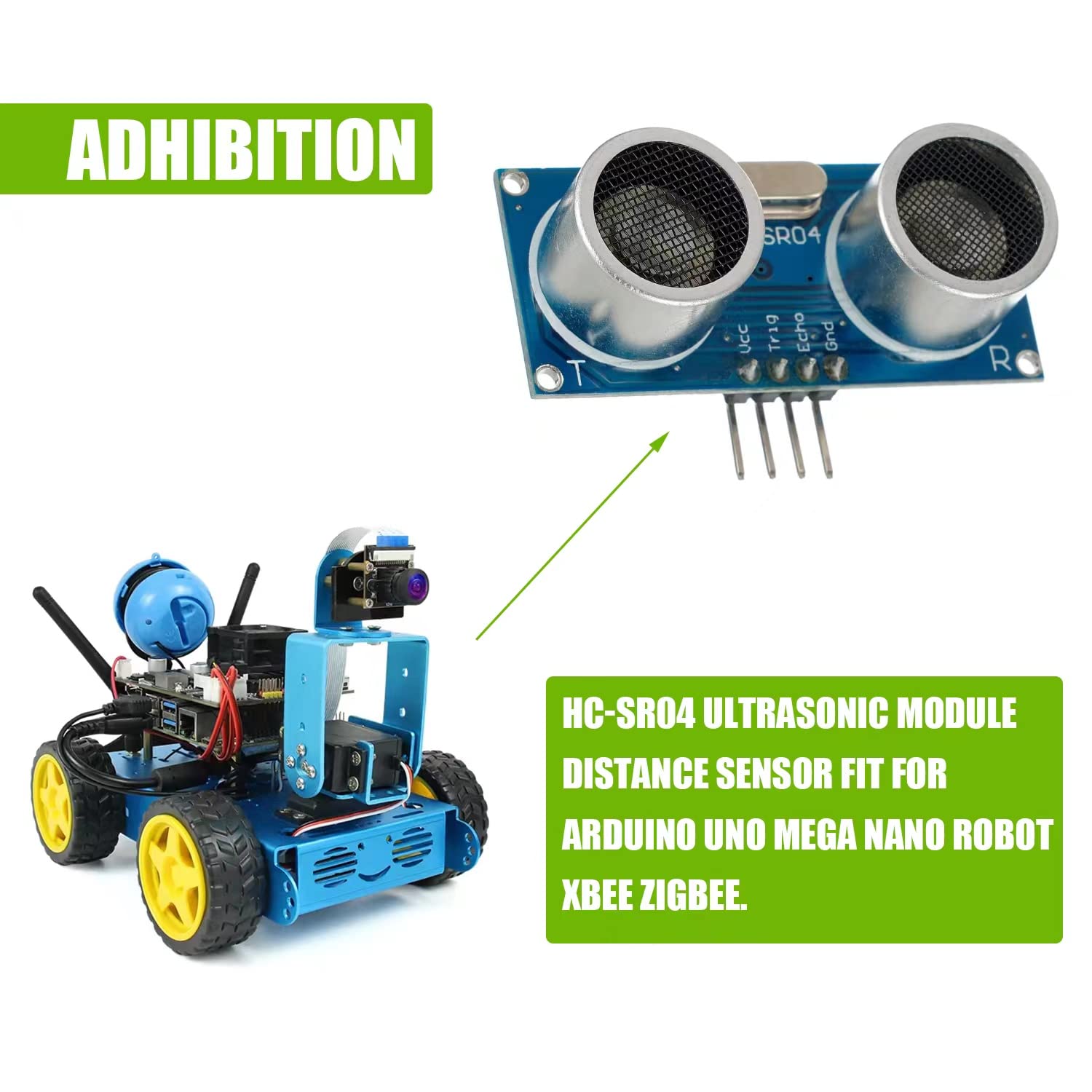 10 adet HC-SR04 Ultrasonik Sen - Ultrasonic Sensor Hc incelemesi ve fiyatı