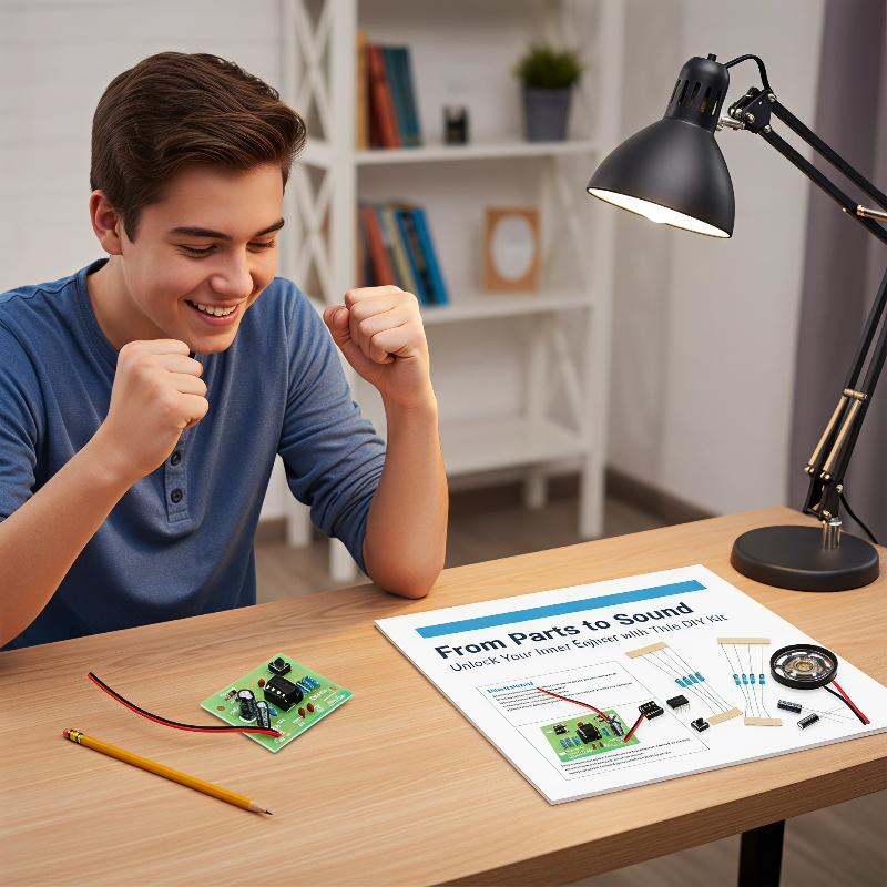 NE555 Kapı Zili DIY Lehimleme  - Diy Home Electronics Projects incelemesi ve fiyatı