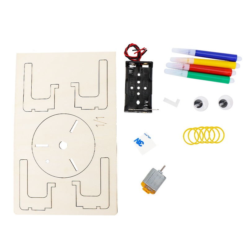 DIY Elektrikli Titreşim Graffi - Diy Robot Electronics Kit incelemesi ve fiyatı