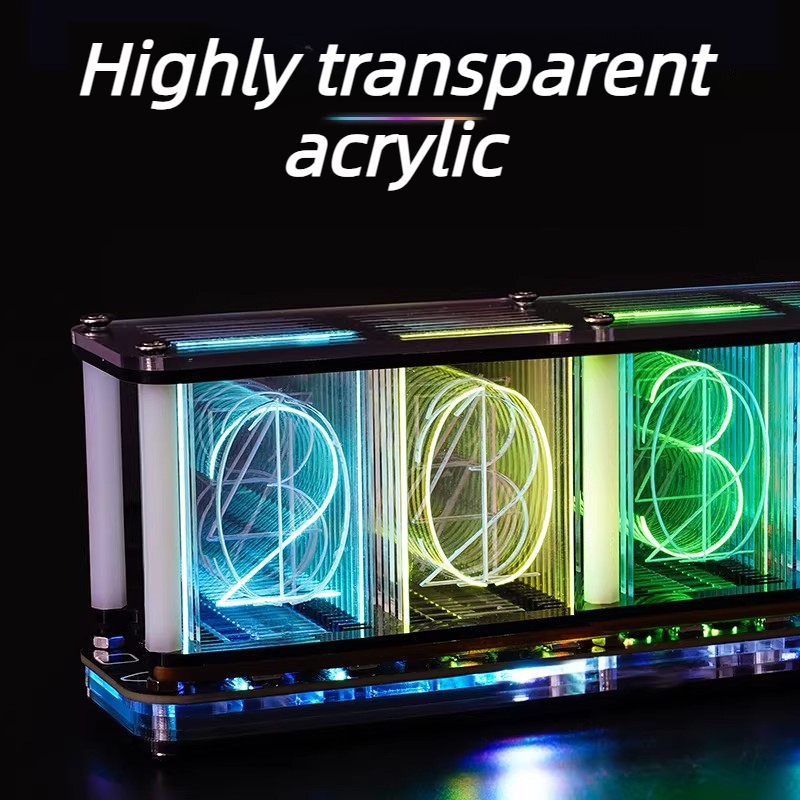 Glow Tube Saat Kiti DIY Elektr - Diy Electronics Desk incelemesi ve fiyatı