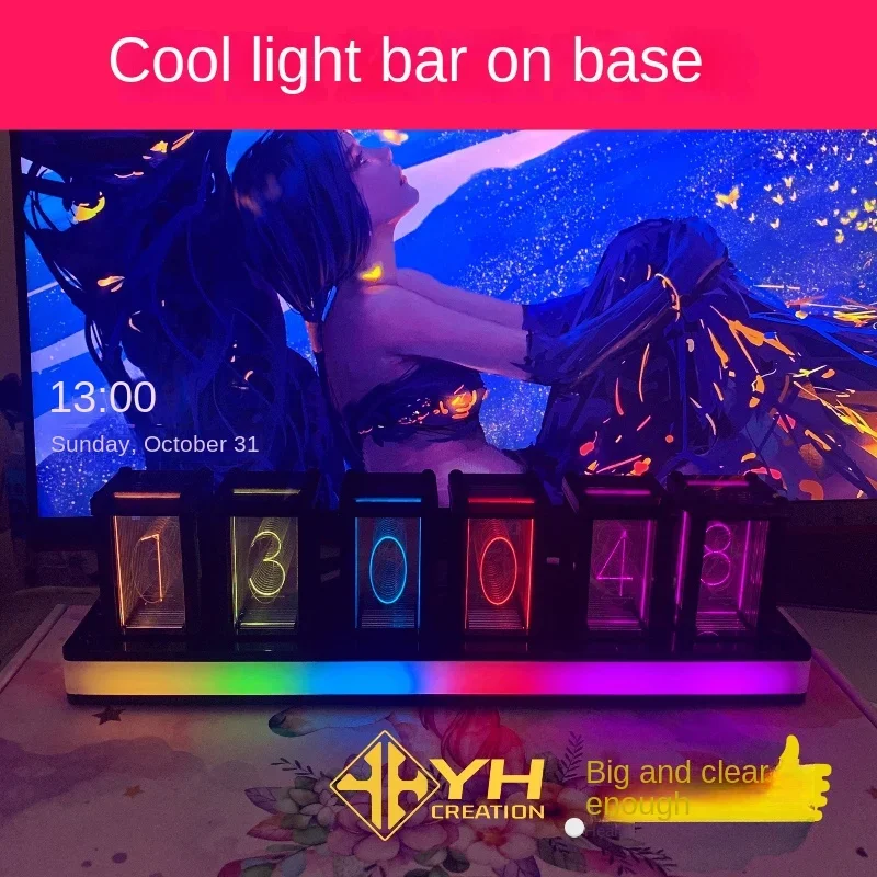 Led masa saati dijital sessiz  - Diy Electronics Desk incelemesi ve fiyatı