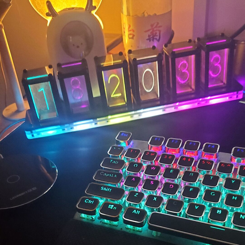 Led masa saati dijital sessiz  - Diy Electronics Desk incelemesi ve fiyatı