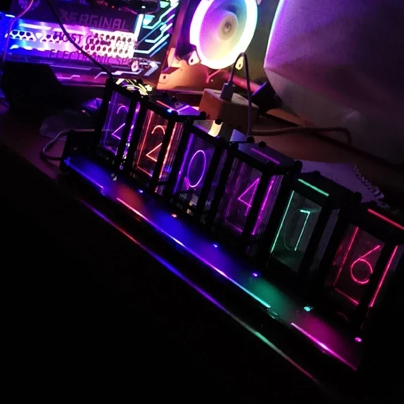 Led masa saati dijital sessiz  - Diy Electronics Desk incelemesi ve fiyatı