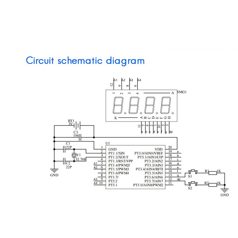 2X DIY Saat LED Saat Elektroni - Diy Electronics Project Kit incelemesi ve fiyatı